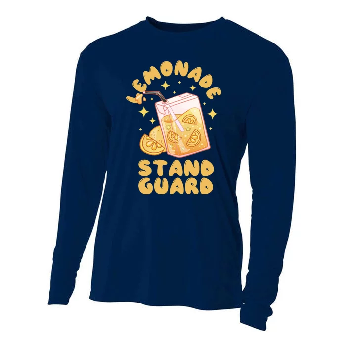 Lemonade Stand Guard Cooling Performance Long Sleeve Crew