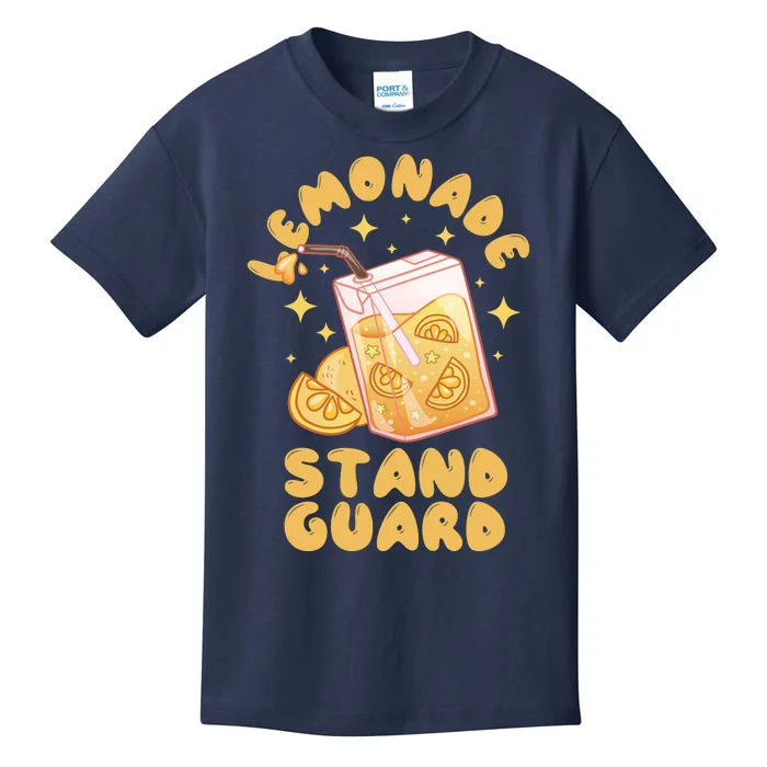 Lemonade Stand Guard Kids T-Shirt