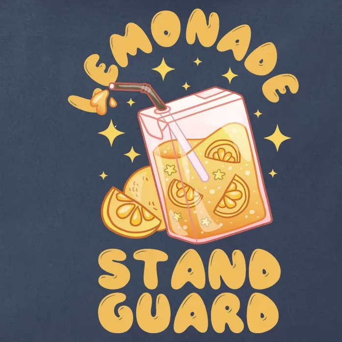 Lemonade Stand Guard Zip Tote Bag