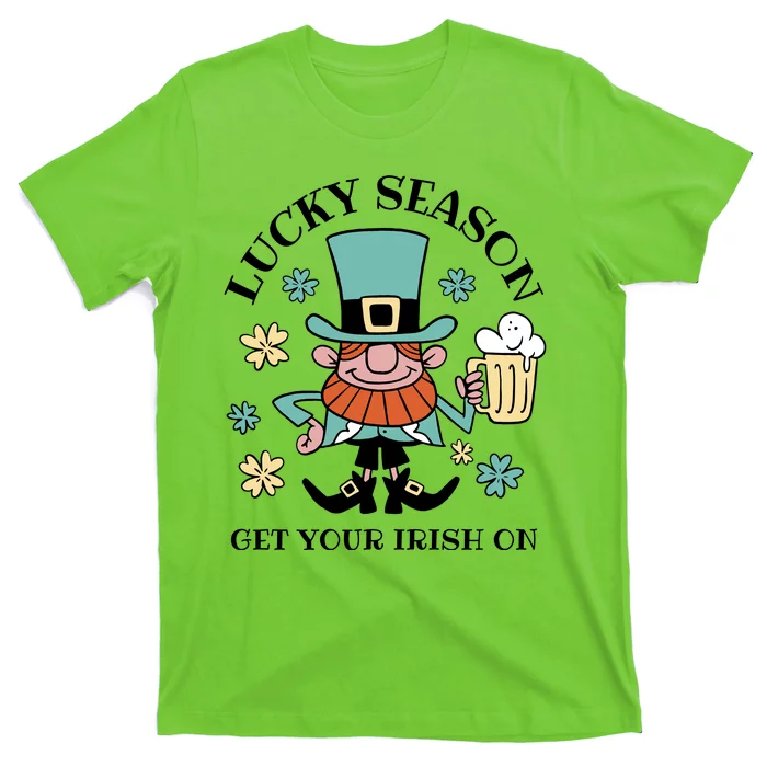 Lucky Season Get Your Irish On Leprechaun T-Shirt