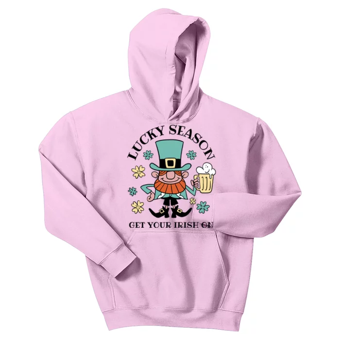 Lucky Season Get Your Irish On Leprechaun Kids Hoodie