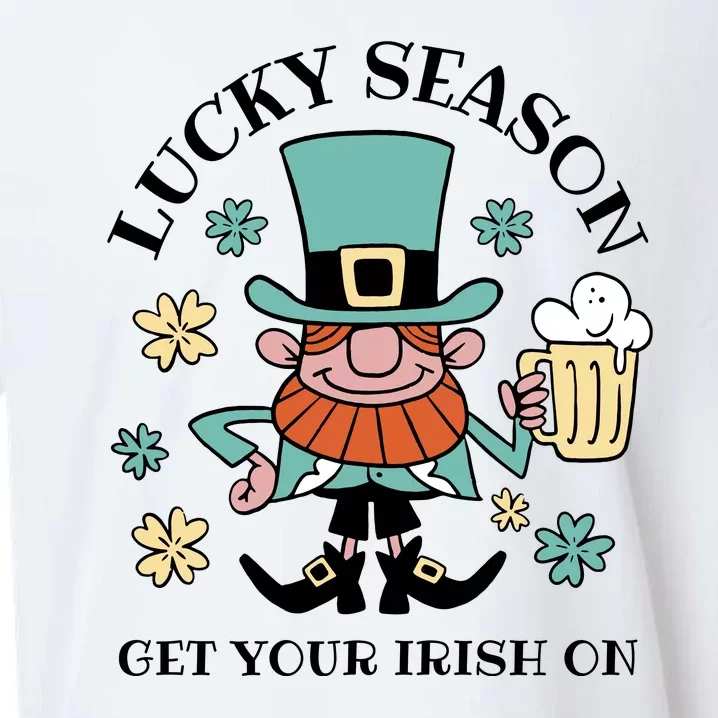 Lucky Season Get Your Irish On Leprechaun Sueded Cloud Jersey T-Shirt