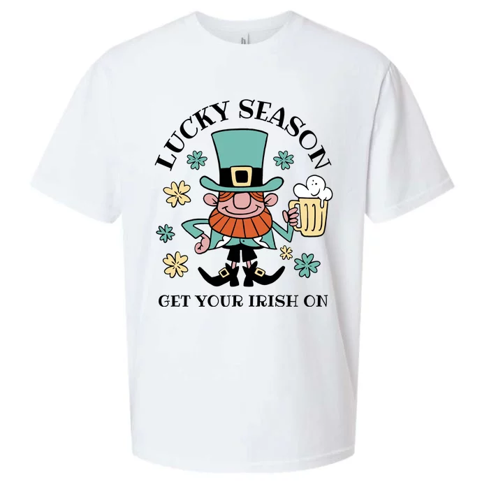 Lucky Season Get Your Irish On Leprechaun Sueded Cloud Jersey T-Shirt