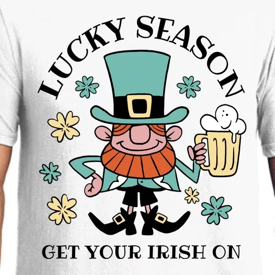 Lucky Season Get Your Irish On Leprechaun Pajama Set