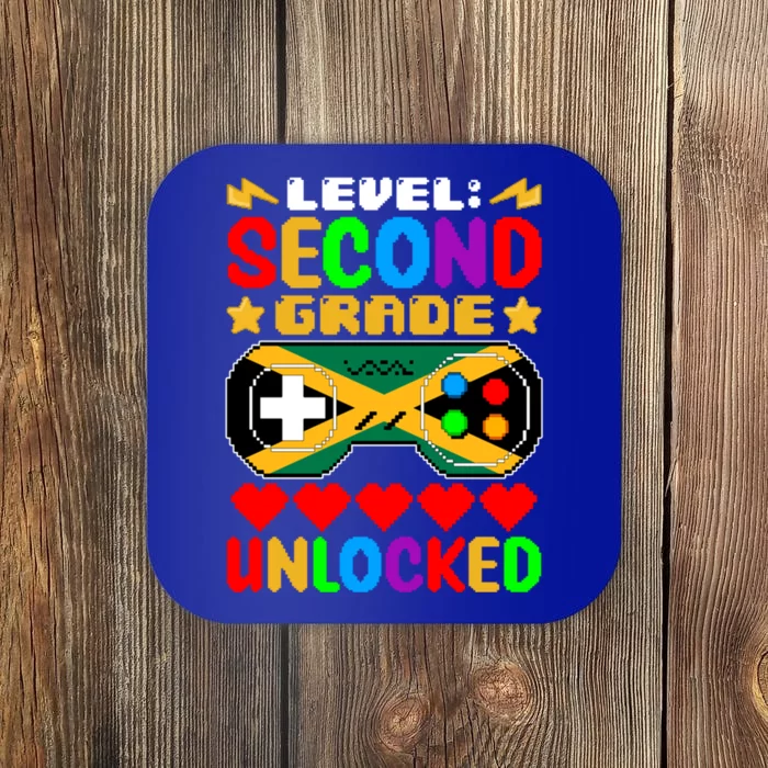 Level Second Grade Unlocked Controller Jamaica Back To Schoo Gift Coaster