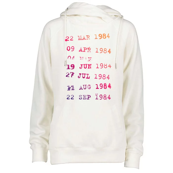 Library Stamp Gift Librarian Due Date Card Gift Womens Funnel Neck Pullover Hood