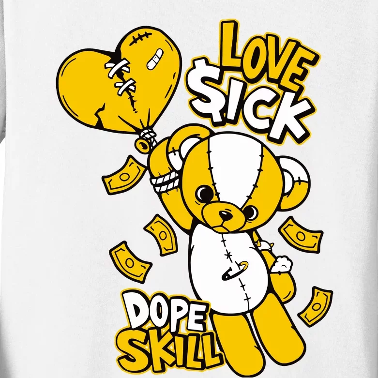 Love Sick Graphic To Match 13 Del Sol Kids Long Sleeve Shirt