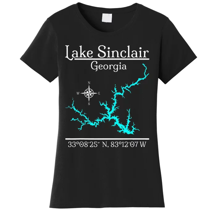 Lake Sinclair Georgia Women's T-Shirt