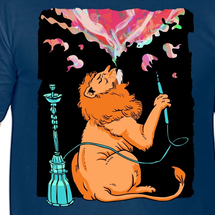 Lion Smoking Hookah Comfort Colors T-Shirt