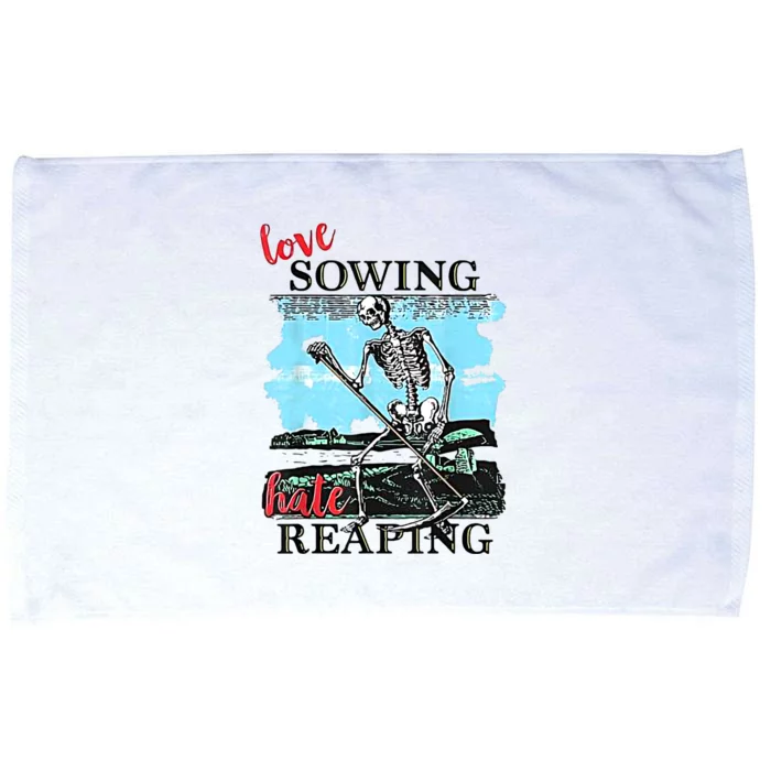 Love Sowing Hate Reaping Microfiber Hand Towel