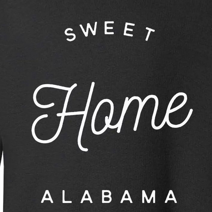 Lyriclyfe Sweet Home Alabama Toddler Sweatshirt