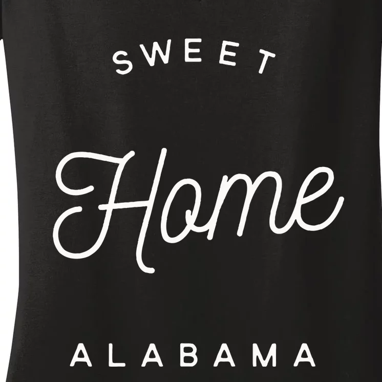 LyricLyfe   Sweet Home Alabama Women's V-Neck T-Shirt