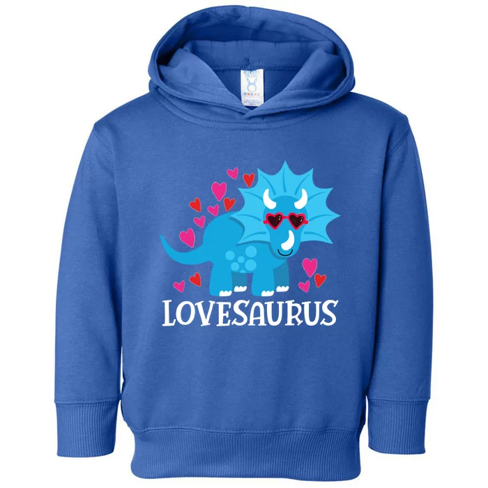 Lovesaurus Steal Hearts Valentine's Day Dinosaur Cute Gift Toddler Hoodie