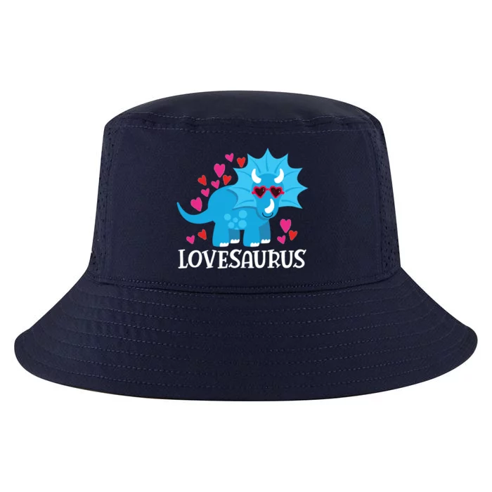 Lovesaurus Steal Hearts Valentine's Day Dinosaur Cute Gift Cool Comfort Performance Bucket Hat