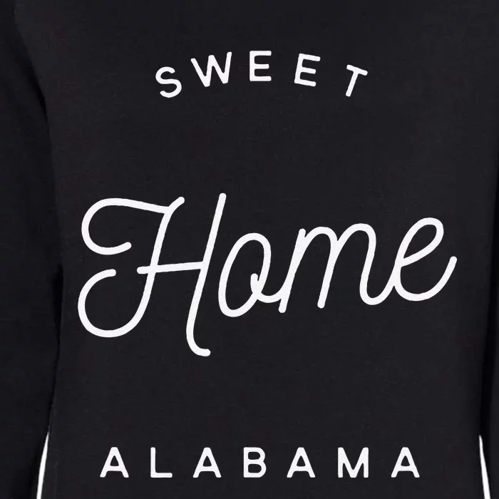 Lyriclyfe Sweet Home Alabama Womens California Wash Sweatshirt