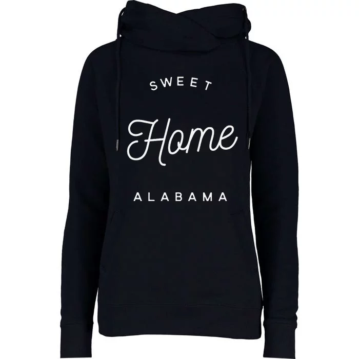 Lyriclyfe Sweet Home Alabama Womens Funnel Neck Pullover Hood