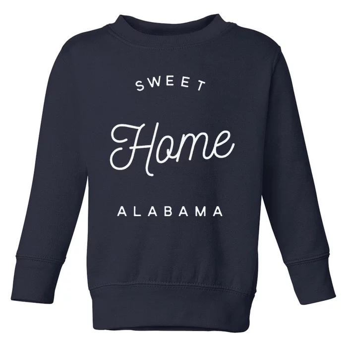 Lyriclyfe Sweet Home Alabama Toddler Sweatshirt