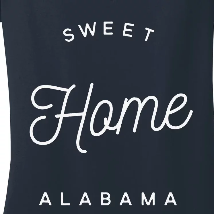 Lyriclyfe Sweet Home Alabama Women's V-Neck T-Shirt