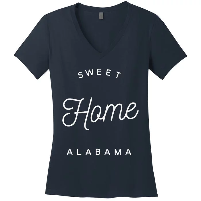 Lyriclyfe Sweet Home Alabama Women's V-Neck T-Shirt