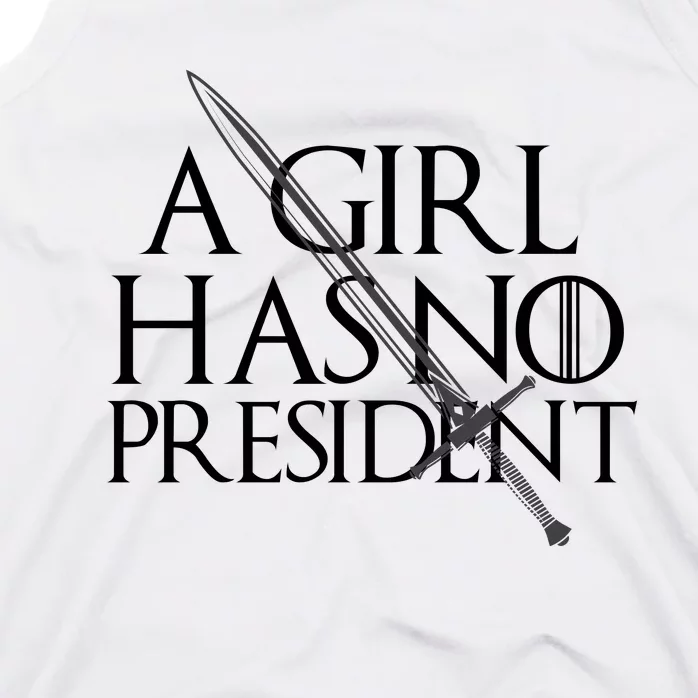 Lady's She Has No President Resist Anti Trump Tank Top