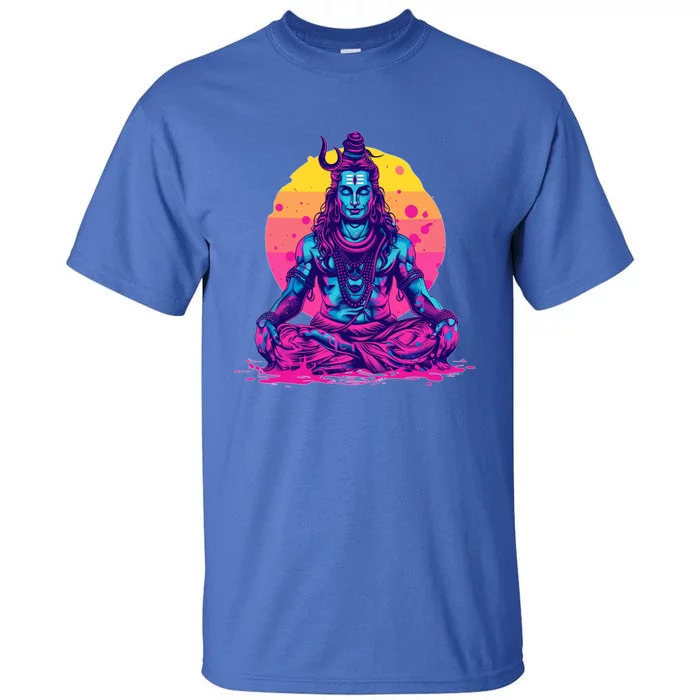 Lord Shiva Hindu God Worshipping Cool Gift Tall T-Shirt