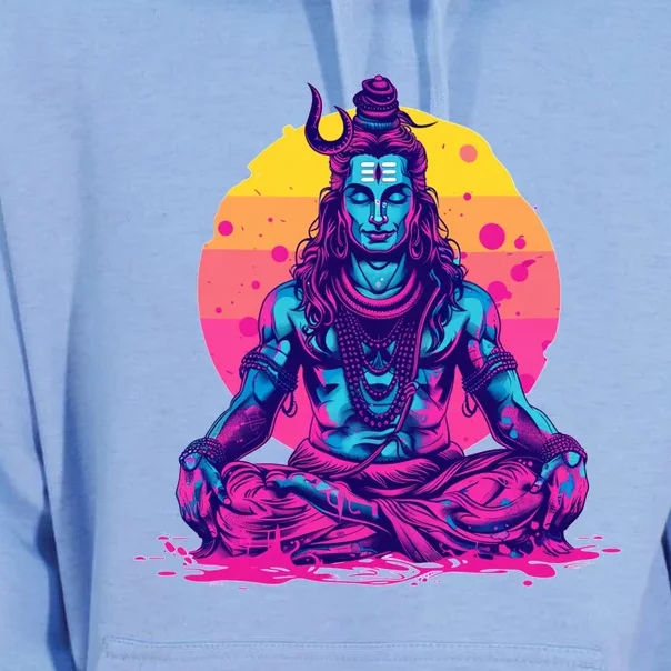 Lord Shiva Hindu God Worshipping Cool Gift Unisex Surf Hoodie