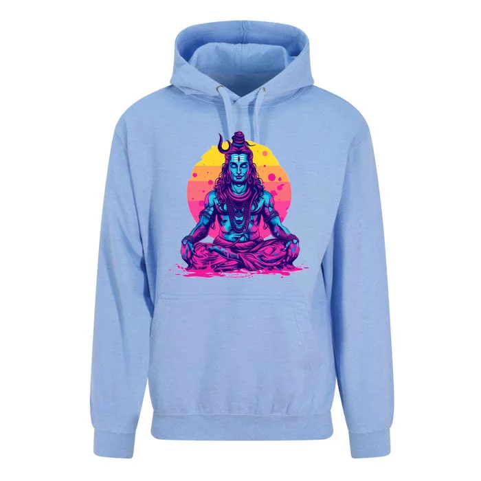 Lord Shiva Hindu God Worshipping Cool Gift Unisex Surf Hoodie