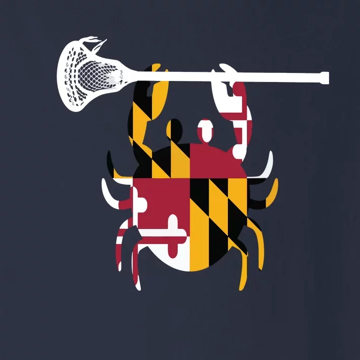 Lacrosse Shirts Helmet Sticks LAX Maryland Flag Gift Toddler Long Sleeve Shirt