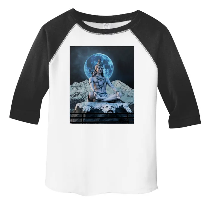 Lord Shiva Hinduism Blue Moon Gift Toddler Fine Jersey T-Shirt