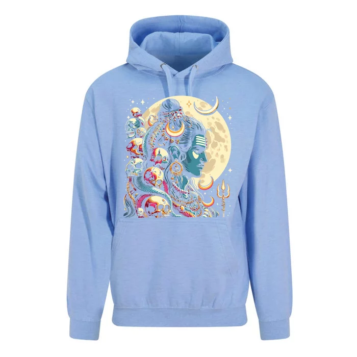 Lord Shiva Hindu God Mahadeva Trident Hinduism Devo Gift Unisex Surf Hoodie