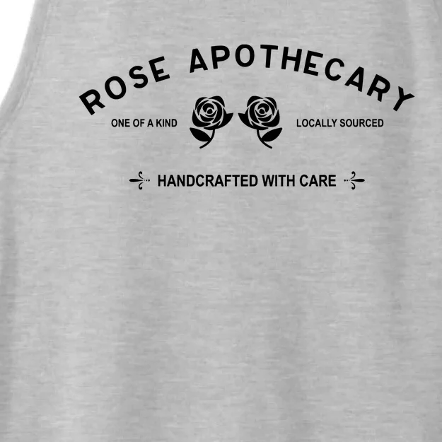 Locally Sourced Handcrafted With Care Moira Rose David Rose Schitt Creek Rose Ap Ladies Tri-Blend Wicking Tank