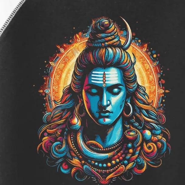 Lord Shiva Hindu God Mahadeva Trident Hinduism Devotee Toddler Fine Jersey T-Shirt