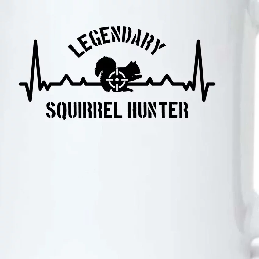 Legendary Squirrel Hunter Heartbeat Squirrel Hunting Great Gift Black Color Changing Mug