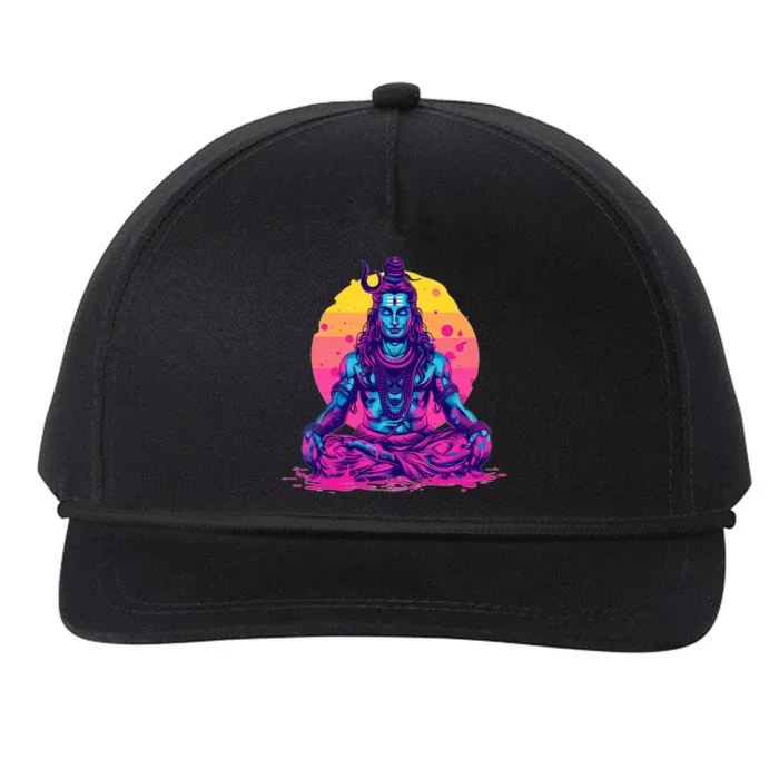 Lord Shiva Hindu God Worshipping Great Gift Snapback Five-Panel Rope Hat