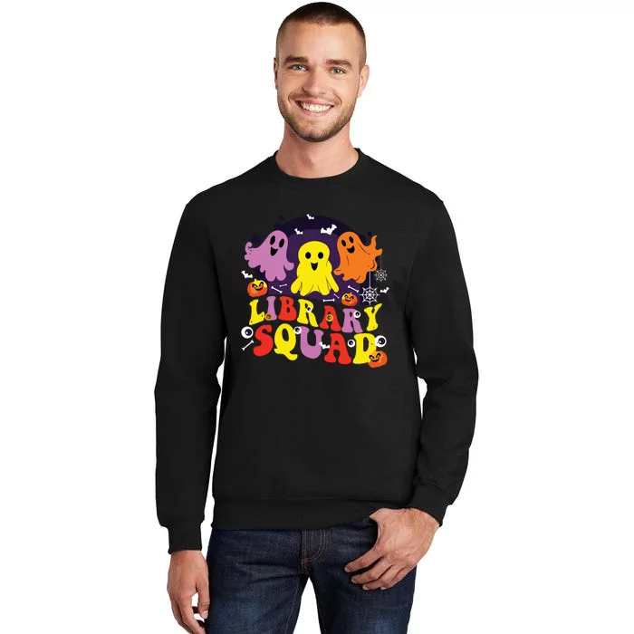 Library Squad Halloween Librarian Nurse Matching Sweatshirt