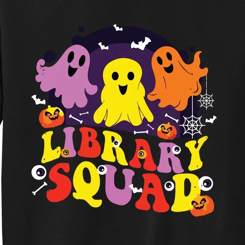 Library Squad Halloween Librarian Nurse Matching Sweatshirt