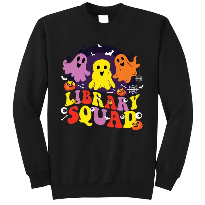 Library Squad Halloween Librarian Nurse Matching Sweatshirt