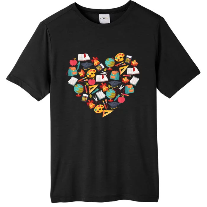 Love School Heart ChromaSoft Performance T-Shirt