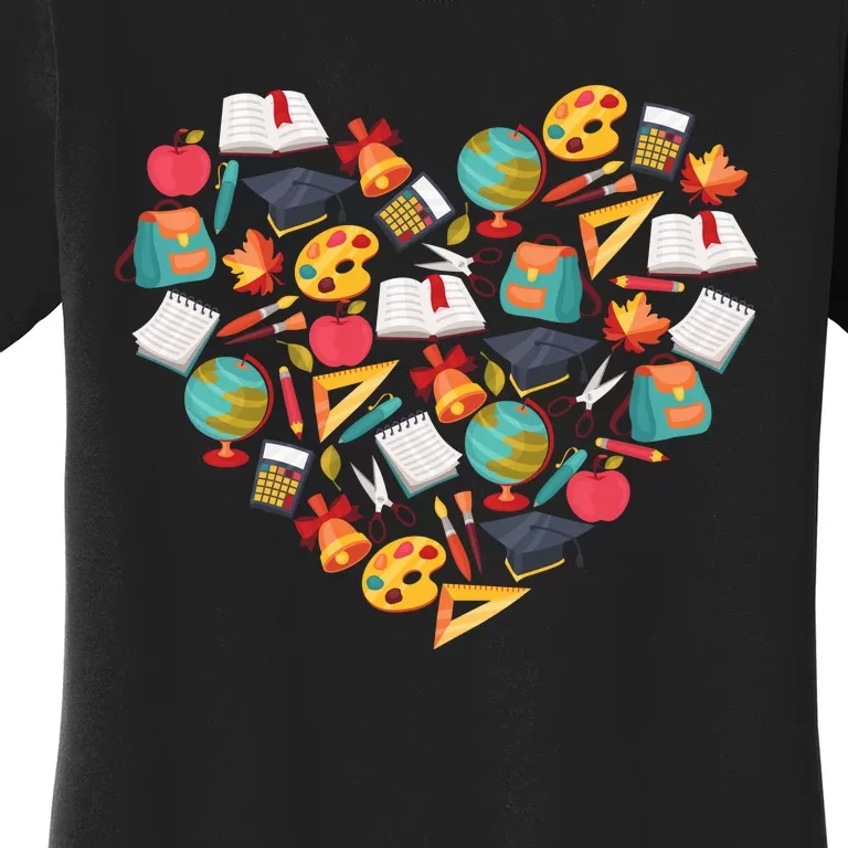 Love School Heart Women's T-Shirt