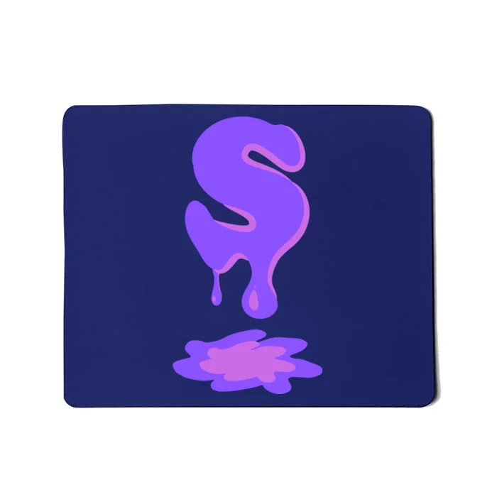 Letter S In Purple Mousepad