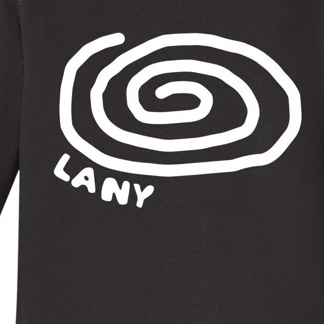 Lany Swirl ItS A Beautiful Blur When IM With U Baby Long Sleeve Bodysuit