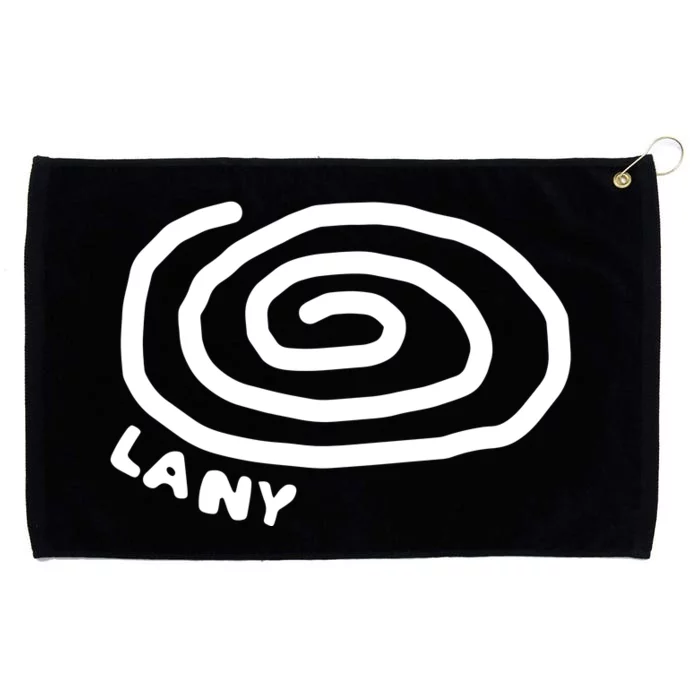 Lany Swirl ItS A Beautiful Blur When IM With U Grommeted Golf Towel