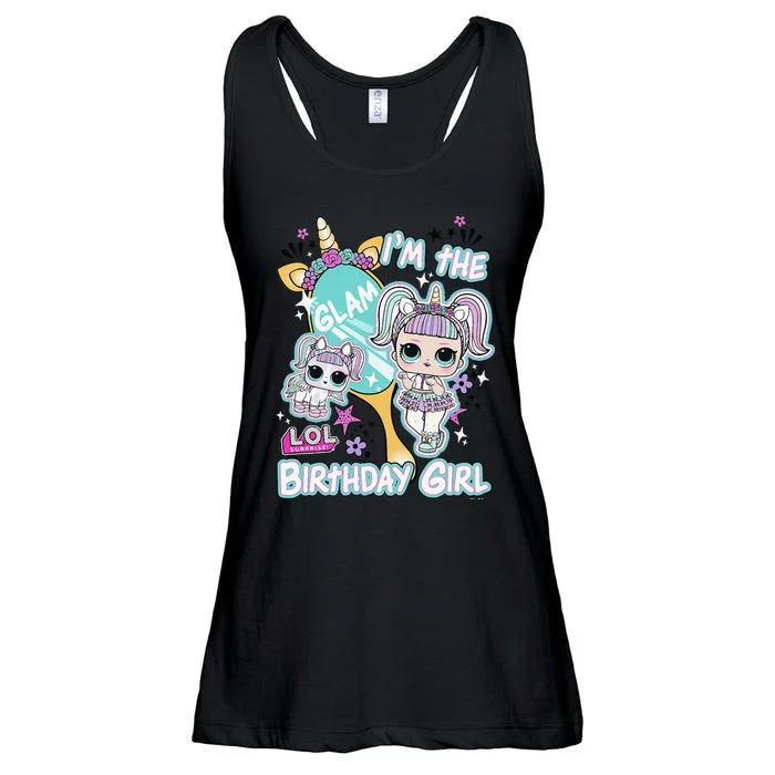 LOL Surprise I'm The Glam Birthday Girl Ladies Essential Flowy Tank