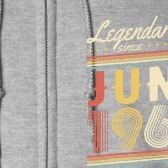 Legendary Since June 1968 – Happy Birthday Full Zip Hoodie