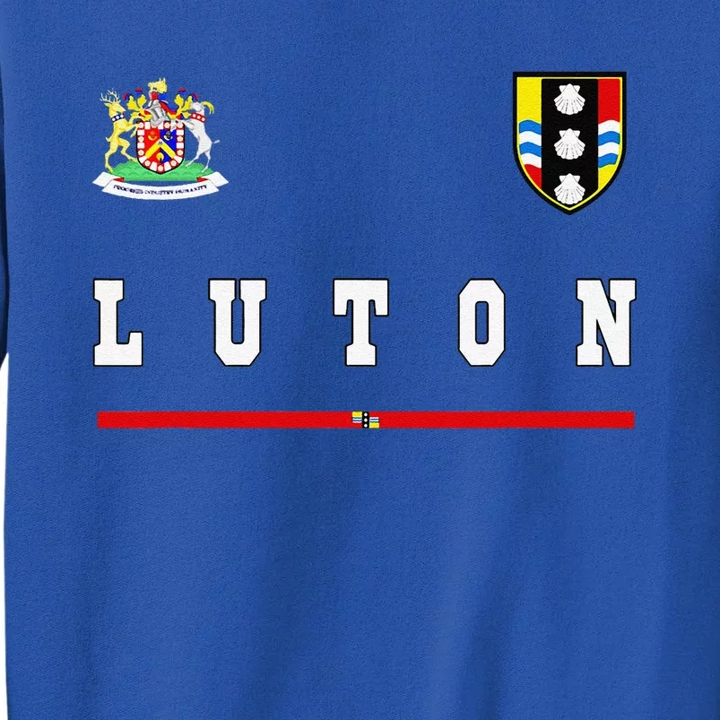 Luton Sportssoccer Jersey Flag Football Tall Sweatshirt