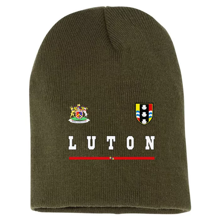 Luton Sportssoccer Jersey Flag Football Short Acrylic Beanie