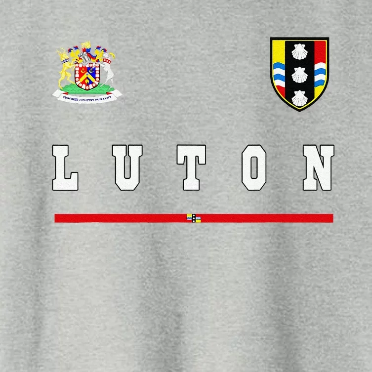 Luton Sportssoccer Jersey Flag Football Women's Crop Top Tee