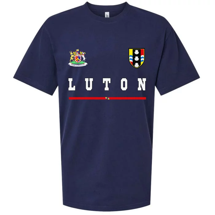 Luton Sportssoccer Jersey Flag Football Sueded Cloud Jersey T-Shirt