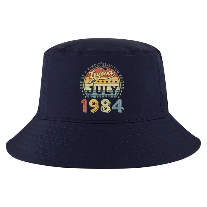 Legend Since July 1984 39 Years Old 39th Birthday Women Cool Comfort Performance Bucket Hat