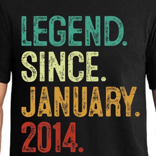 Legend Since January 2014 10th Birthday Pajama Set